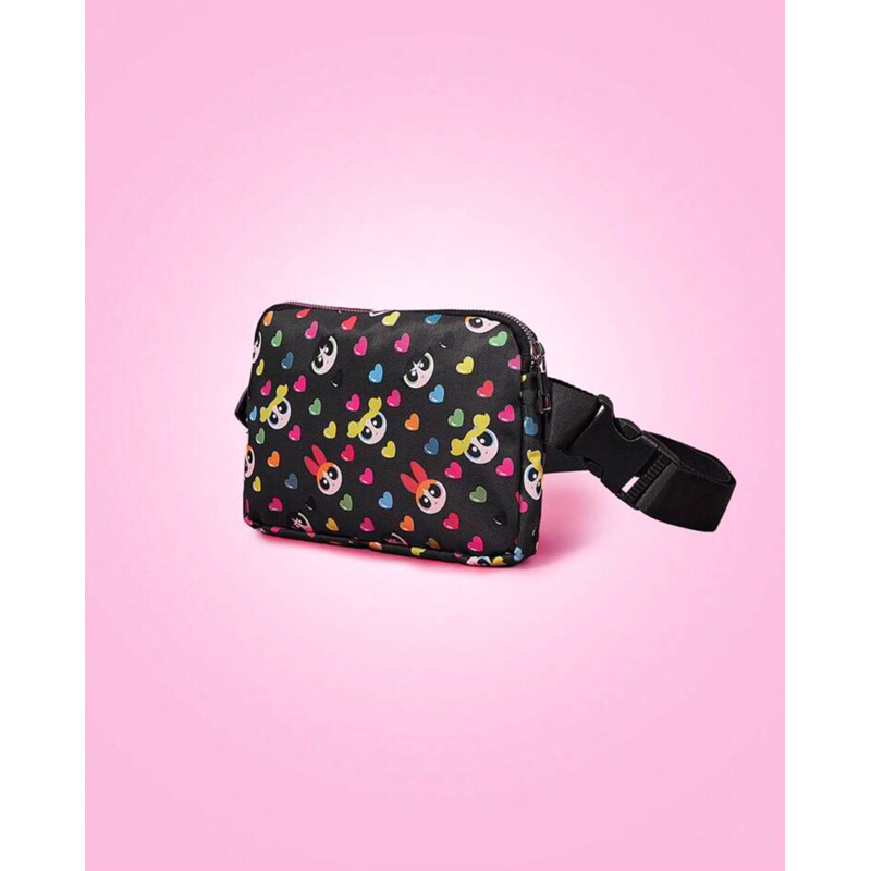 [พร้อมส่ง🇹🇭] กระเป๋าคาดอก/คาดเอว THE POWERPUFF GIRLS Women's Waist Bag Chest Bag With Adjustable Shoulder Straps แท้💯