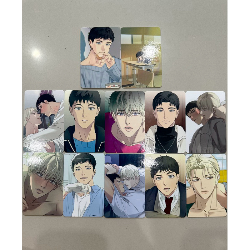 การ์ดจากซองสุ่ม manhwa เรื่อง backlight