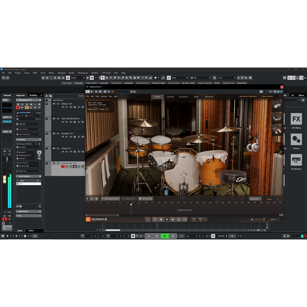 Cubase 14Pro พร้อม ชุดทำดนตรี แบบมืออาชีพ ที่ให้เสียงที่สมจริง   พร้อมวีดีโอวิธีติดตั้ง