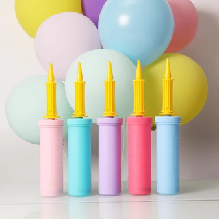 🎈กระบอกสูบลูกโป่ง สูบลม สูบลมลูกโป่ง พร้อมส่งในไทย ขนาดใหญ่ อย่างดี ขนาด4.5*27.5 คละสี(พาสเทล)