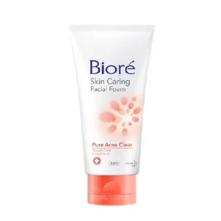 ***พร้อมส่ง*** โฟมล้างหน้าบิโอเร Biore Skin Caring Facial Foam 100กรัม 4สูตร และBiore บิโอเร สปีดี้ ไมเซลล่า โฟม 90 กรัม