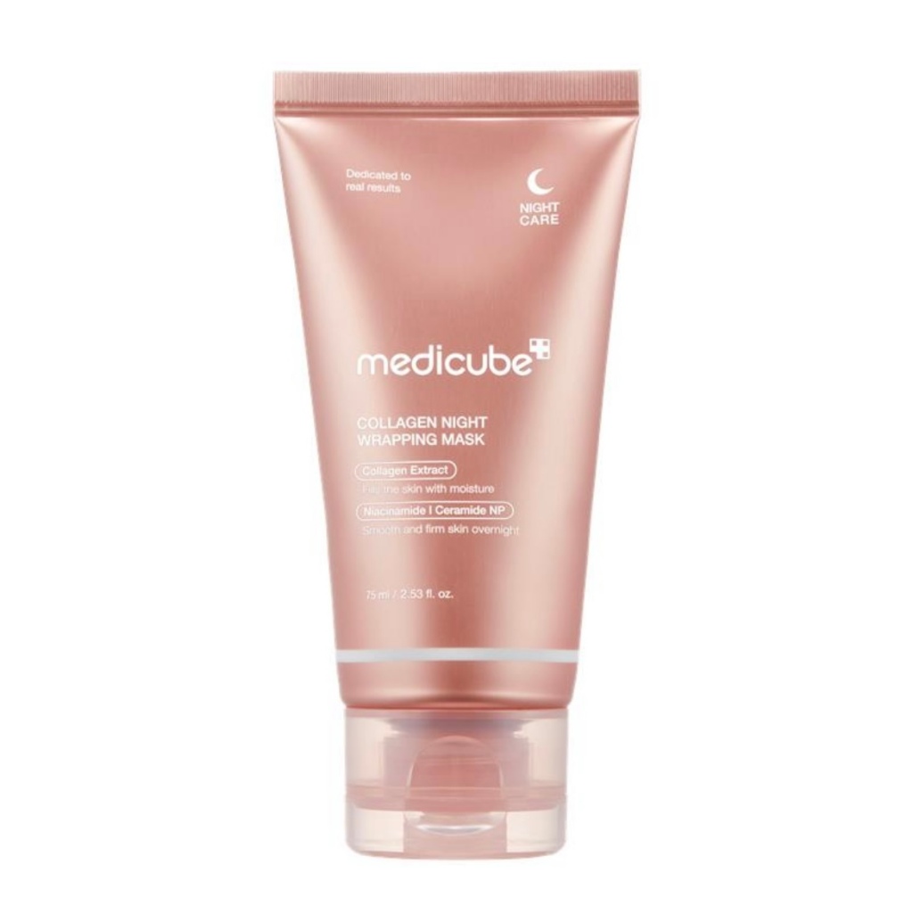 💓พร้อมส่ง💓 Medicube COLLAGEN NIGHT WRAPPING MASK 75ml