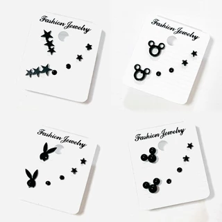 ต่างหูแฟชั่น ราคาจารย์มากก พร้อมส่ง 1 set ได้ 3 คู่ รูป correlated