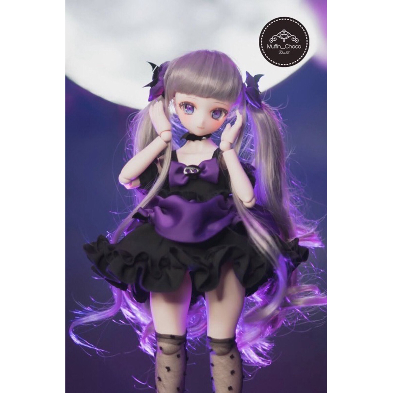 ชุดตุ๊กตา Halloween Lolita ขนาด 1/4 ชุดBJD ชุดดอล