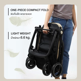 Pawwy Dachshund Pet Stroller รถเข็นสำหรับสัตว์เลี้ยงขนาดกลางถึงขนาดเล็ก รองรับน้ำหนักได้สูงสุด 25 กก. ระบบพับอัตโนมัติ
