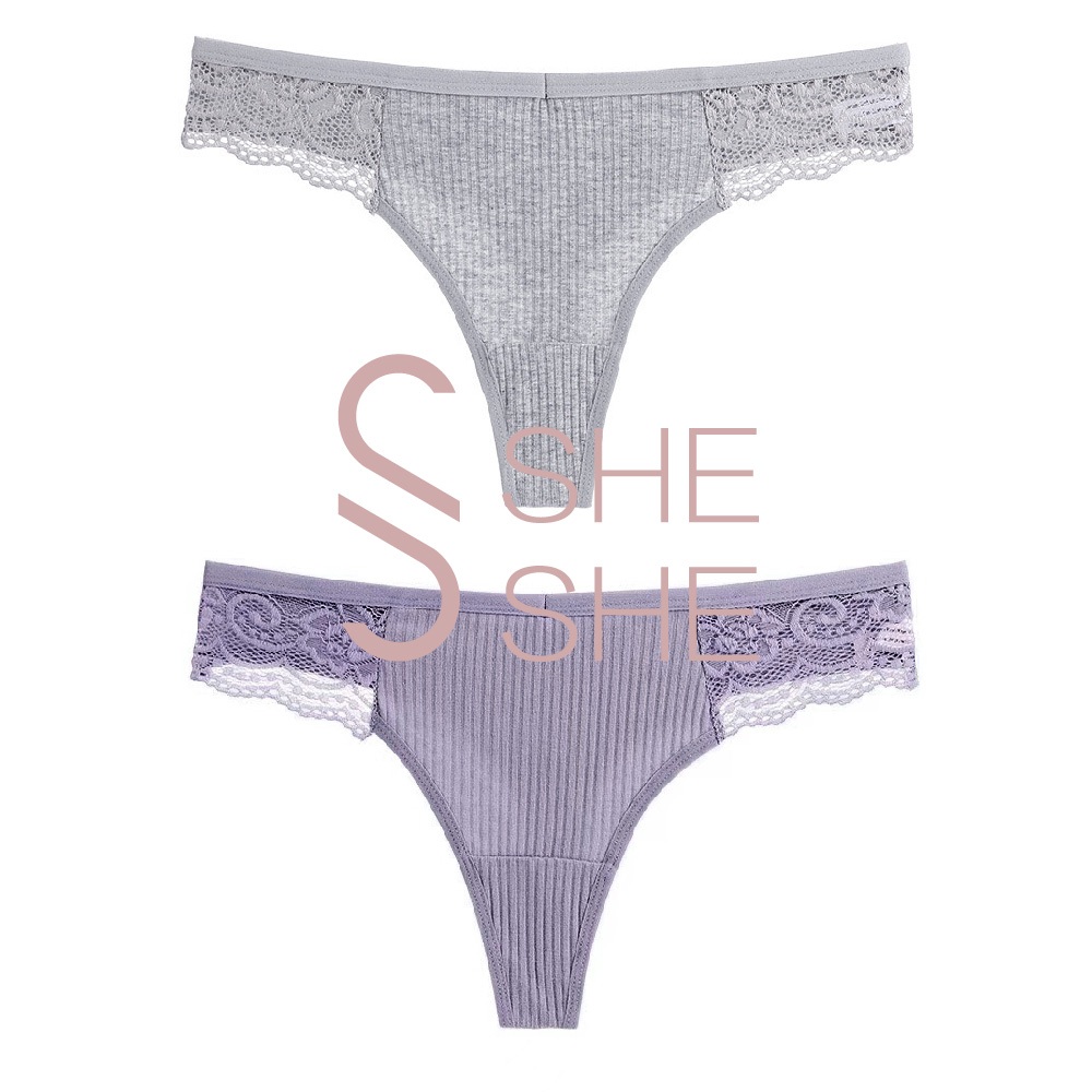 【sheshe】#D-014 หลายสไตล์  กางเกงชั้นในจีสตริง กางเกงชั้นในลูกไม้ผู้หญิงผู้หญิงลูก