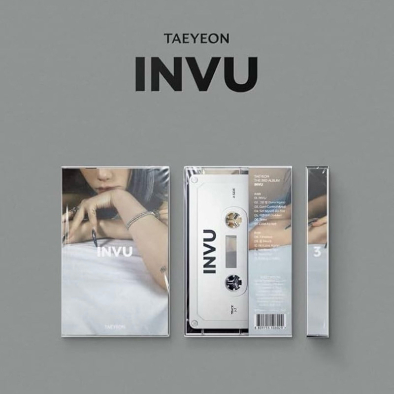 🌈พร้อมส่ง [TAEYEON] อัลบั้ม INVU ( Tape Ver.)