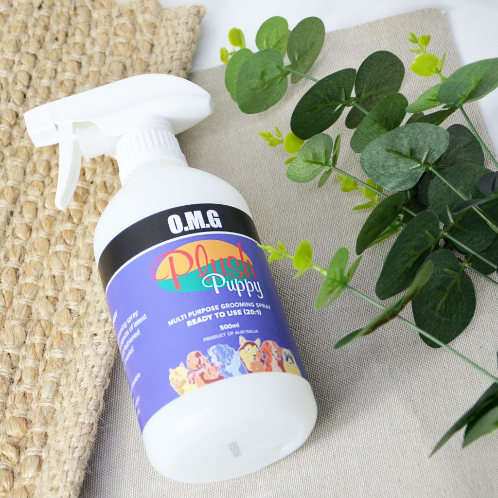 Plush Puppy بخاخ تصفيف شعر الحيوانات OMG Spray — صورة 3