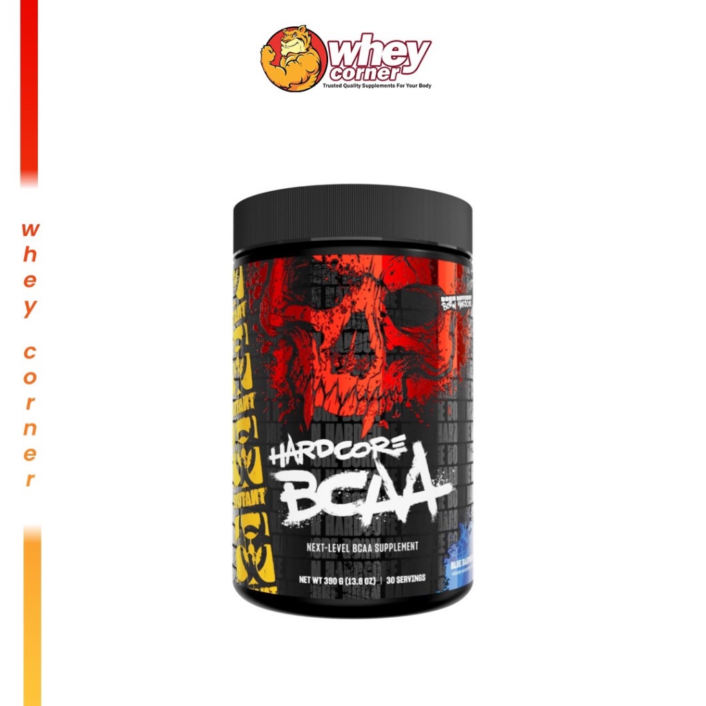 Mutant Hardcore BCAA 390 g. กรดอะมิโน บีซีเอเอแบบผง รสผลไม้ สดชื่น