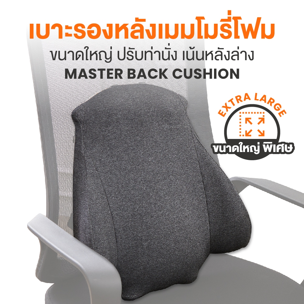ERGOTREND เบาะรองหลังเพื่อสุขภาพ รุ่น Master back Cushion