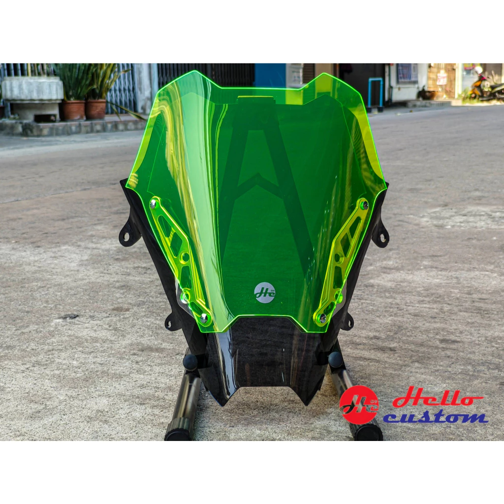 ชิวทรงซิ่ง PCX160 2025  บังไมล์ ชิวหน้าแต่ง พร้อมขา CNC PCX 160 2025 thumbnail 3