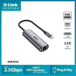 D LINK DUB-E255 USB-C TO GIGABIT ETHERNET ADAPTER/2.5 GBPS E…