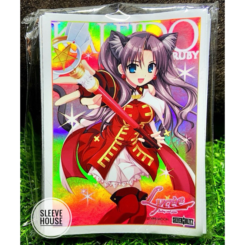 [Anime Character 0521] Sleeve Collection Limited  Silver Blitz Lycee Type Moon Tohsaka Rin - สลีฟการ