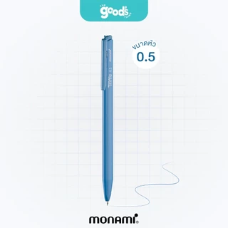 Monami รุ่น Triffis ทริฟฟิส ปากกาลูกลื่น ขนาดหัว 0.5 / 0.7 / 1.0 มม. (1 ด้าม)