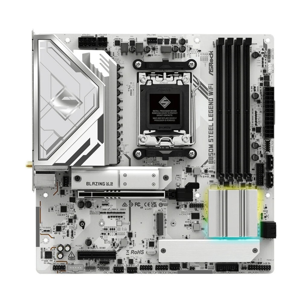 MAINBOARD (AM5) ASROCK B850M STEEL LEGEND WIFI DDR5 - A0166825