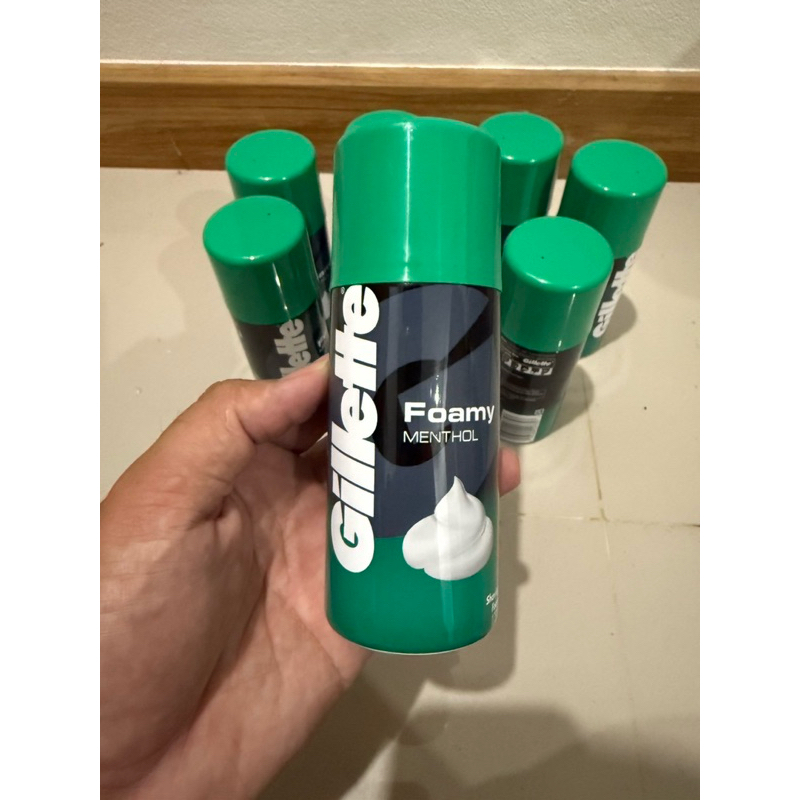 โฟมโกนหนวดยิลเลตต์( Gillette Foamy) ขนาด 175 กรัม