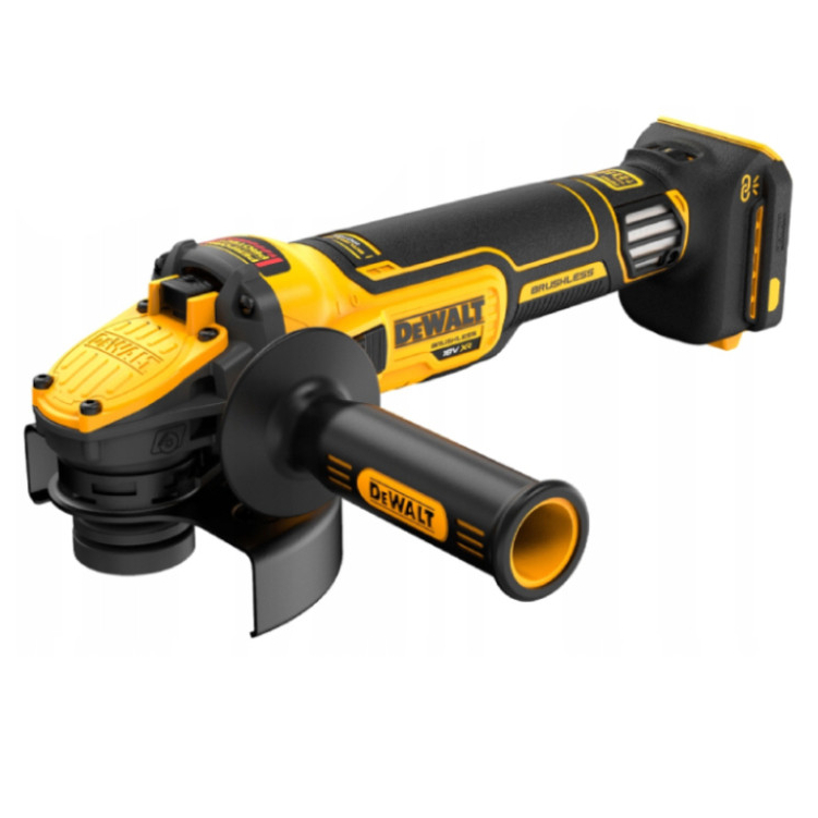 DEWALT เครื่องเจียรไร้สาย 4 นิ้ว (เครื่องเปล่า) รุ่น DCG409VSN-B1 ปรับรอบได้ มอเตอร์ไร้แปรงถ่าน เครื