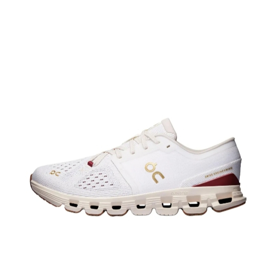 On Cloud X4 Limited amount ของแท้ 100% รองเท้าผ้าใบ รุ่นชาย และหญิง Ivory white Running shoes ราคา ถูกที่สุด ดีลบีเคเค แกลเลอรีภาพที่ 5
