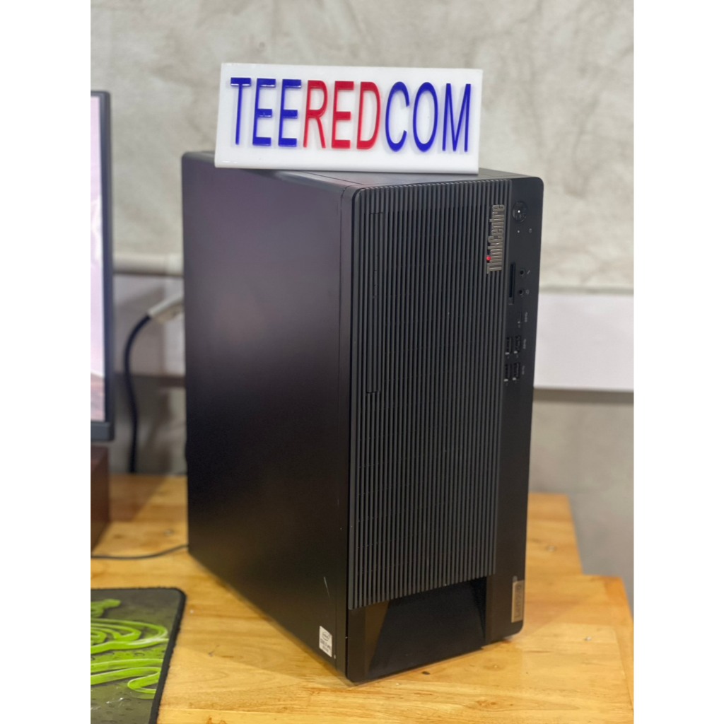 คอมพิวเตอร์ lenovo ThinkCentre M90T คอม i3 gen 10 ram 16g-64gb m.2 250-1000Gb การ์ดจอ RX550 4GB