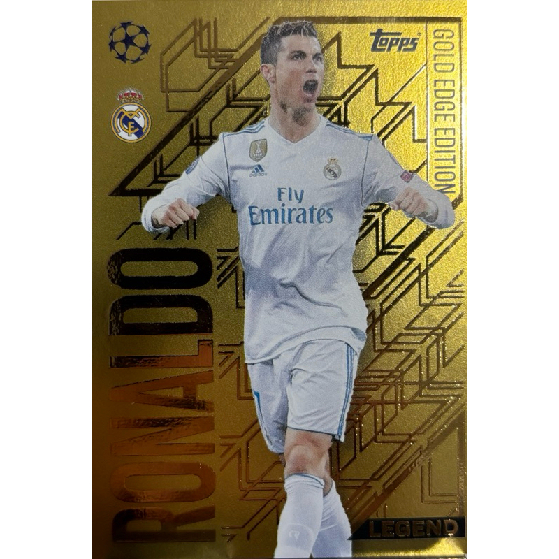 Gold Edge Edition Ronaldo Match Attax 24/25