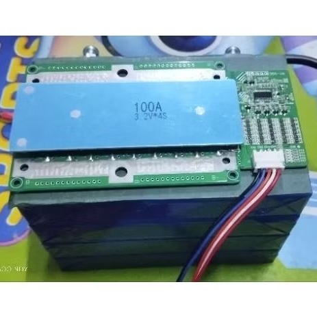 BMS 4S 12V สำหรับสตาร์ทรถยนต์/มอเตอร์ไซค์ LiFePO4 3.2V แบตเตอรี่ลิเธียมฟอสเฟต - รูปที่ 4