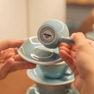 LOVERAMICS แก้วกาแฟเซรามิค รุ่น EGG Cup - Potters Colors