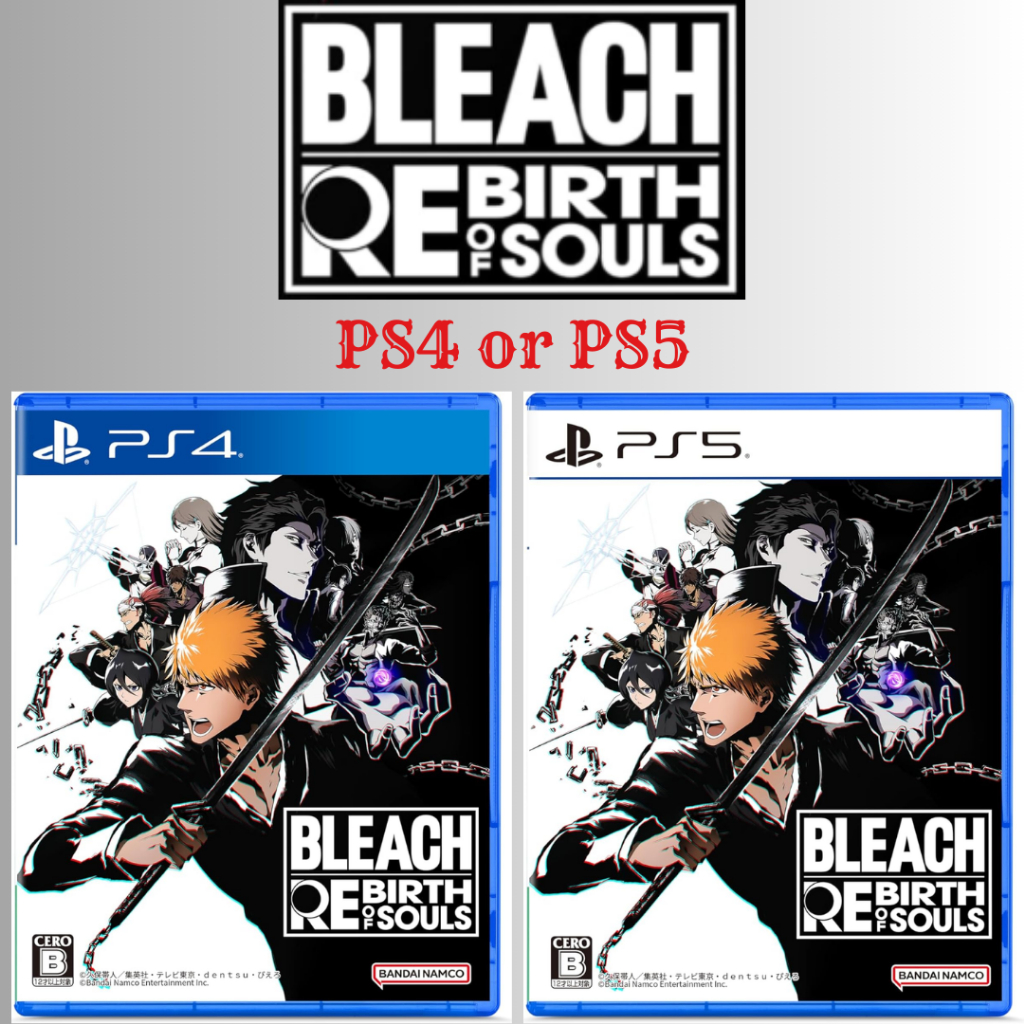 Brand-New Bleach Rebirth Of Souls Playstation4 Ps4 Paystation5 Ps5 ส่งตรงจากญี่ปุ่น
