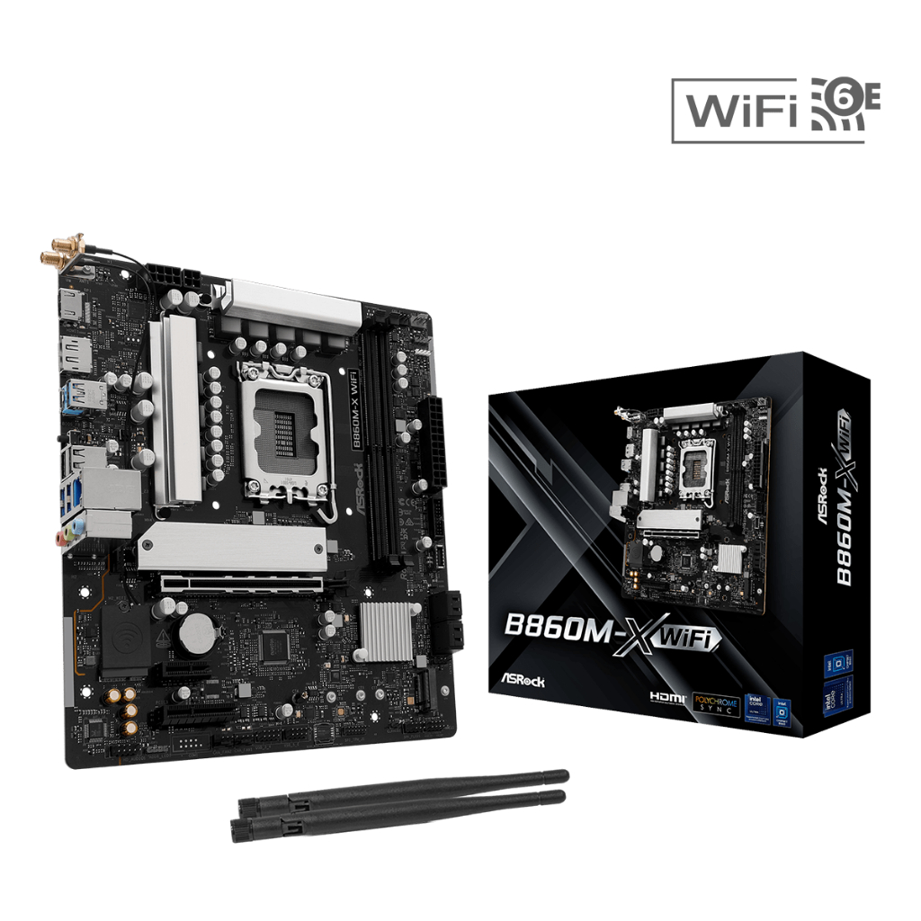 MAINBOARD (เมนบอร์ด) ASROCK B860M-X WiFi