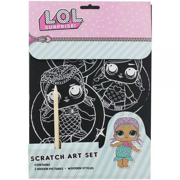 LOL SURPRISE SCRATCH ART SET