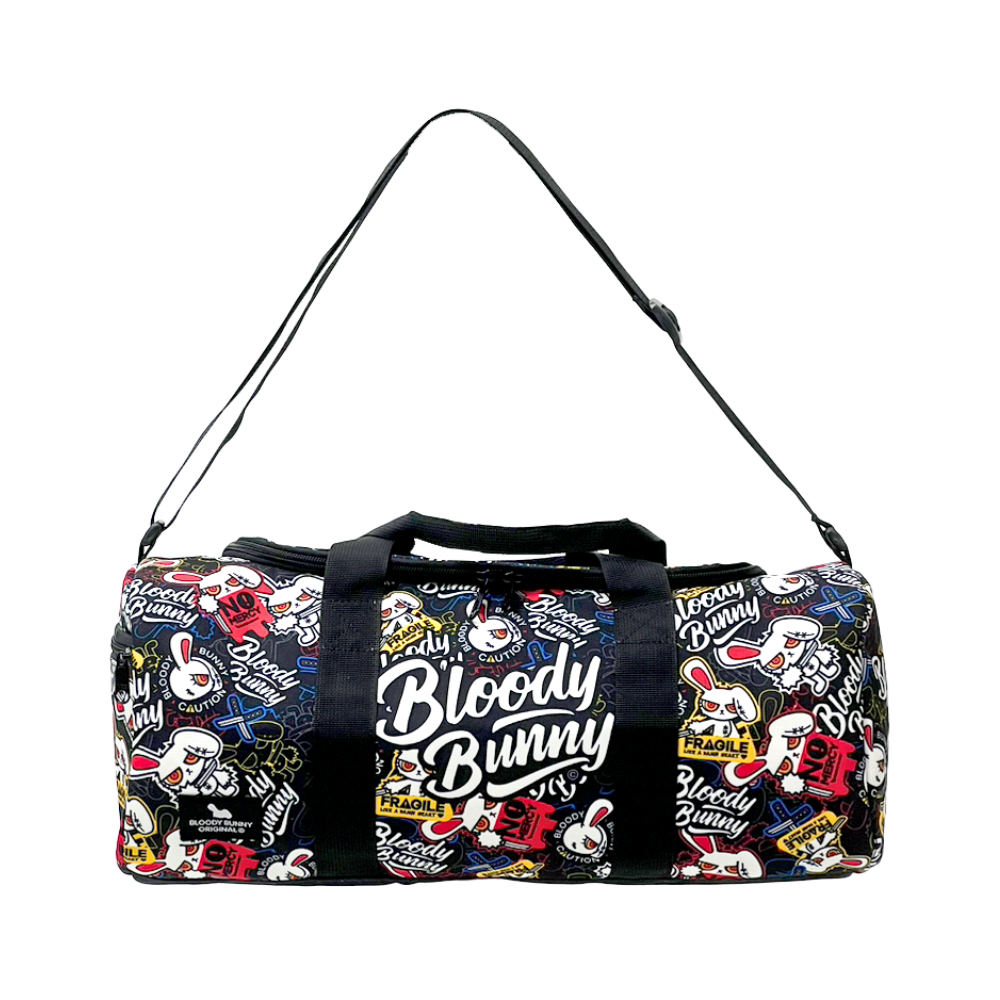 กระเป๋าทรงดัฟเฟอร์ BLOODY BUNNY GRAPHIC BOMB DUFFLE BAG