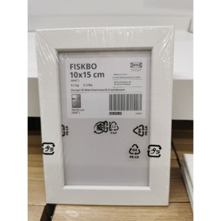 IKEA แท้ค่ะ FISKBO ฟิสค์บู กรอบรูป ดำ, ขาว หลายขนาด