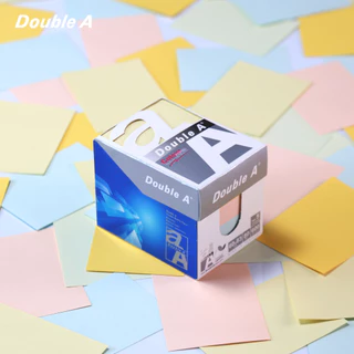 Double A Mini Box กระดาษโน้ต สีพาสเทล 600 แผ่น จำหน่าย 1 ชิ้น