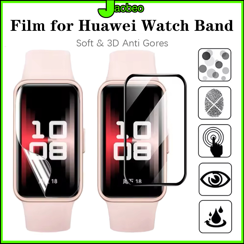 ฟิล์มกระจกนิรภัย 3D / ฟิล์มนุ่ม for Huawei Band 10 ฟิล์มป้องกันหน้าจอ for Huawei Band 9 / Huawei Band 8 7 Smartwatch