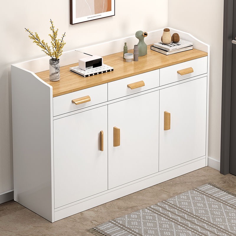 ตู้ครัว ตู้เก็บของอเนกประสงค์ เคาน์เตอร์ครัว Kitchen Cabinet ดีไซน์สวย วางไมโครเวฟ แข็งแรง