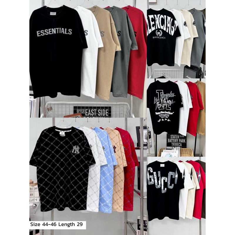 •เสื้อยืดOversize รวมแบรนด์อก44-46