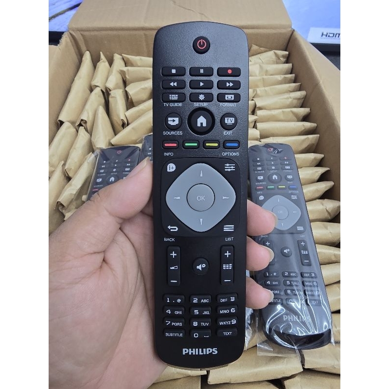 รีโมททีวี Philips ของแท้ ทีวีจอแบนฟิลลิปส์ ใหม่#รีโมทฟิลลิป ราคา ถูกที่สุด ดีลบีเคเค แกลเลอรีภาพที่ 6