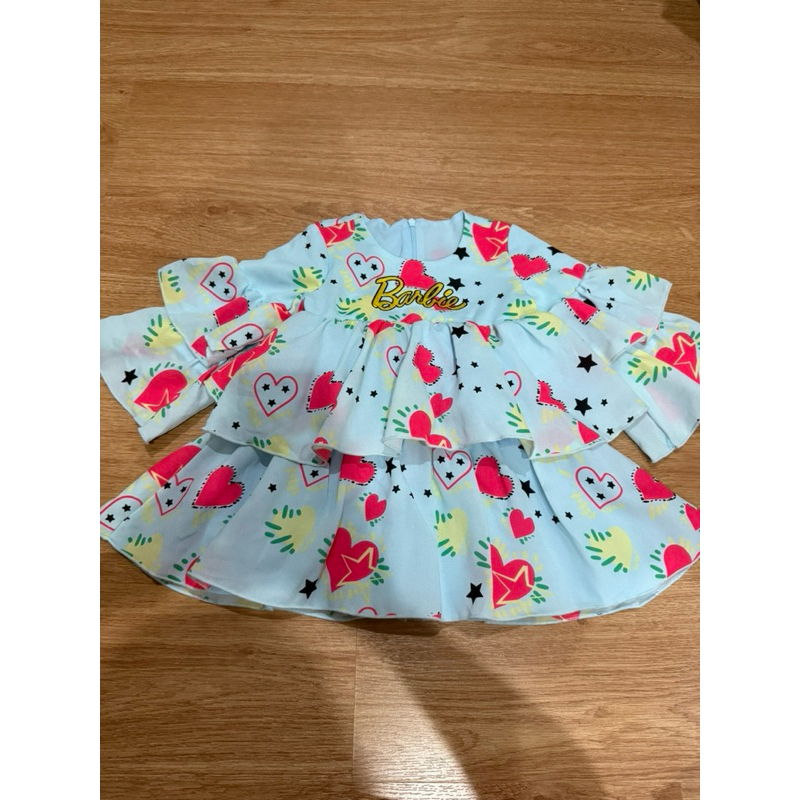 Barbie size xs 1-2Y สภาพดี สีสด