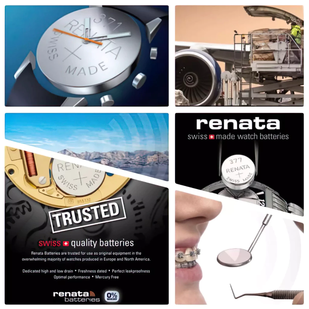 ถ่านนาฬิกา Renata 321 SR616SW 1.55V thumbnail 5