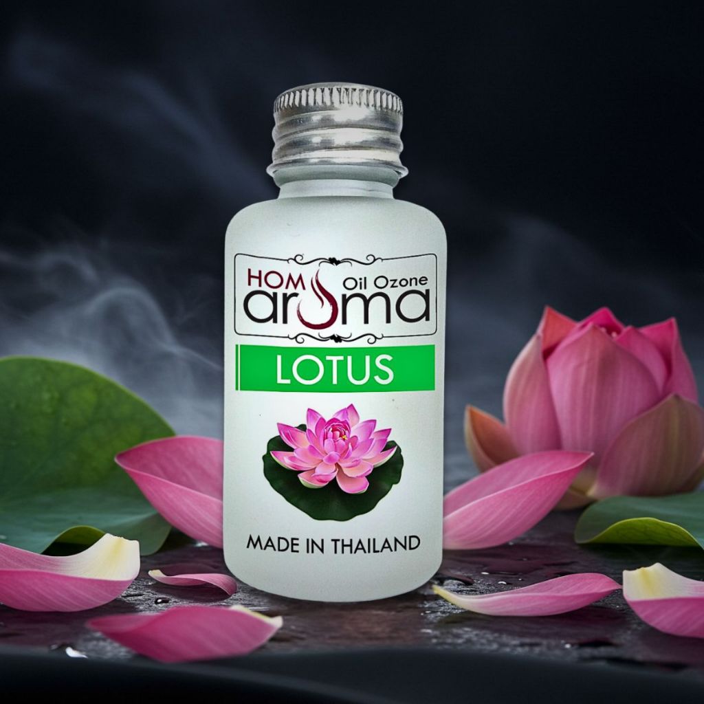 กลิ่น ดอกบัว ออยโอโซน น้ำมันหอมระเหย Aroma Oil สำหรับเครื่องพ่นละออง  เพื่อผ่อนคลายความเครียด