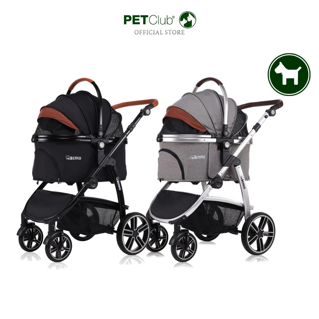 [PETClub] Bernd รุ่น Prime Pet 2 (Isofix) รถเข็นและคาร์ซีทสำหรับสัตว์เลี้ยง