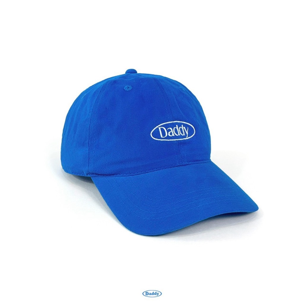 DADDY | Daddy Cap! Navy หมวกแก๊ป ปักลาย Daddy สีน้ำเงิน