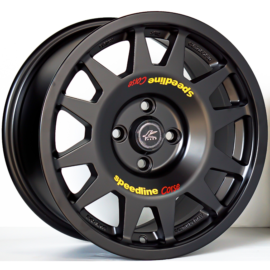 ล้อแม็กซ์ Kspeed EVO Cross 341 สีดำด้าน 7.5-15นื้ว 4รู100 ET32 [19718]