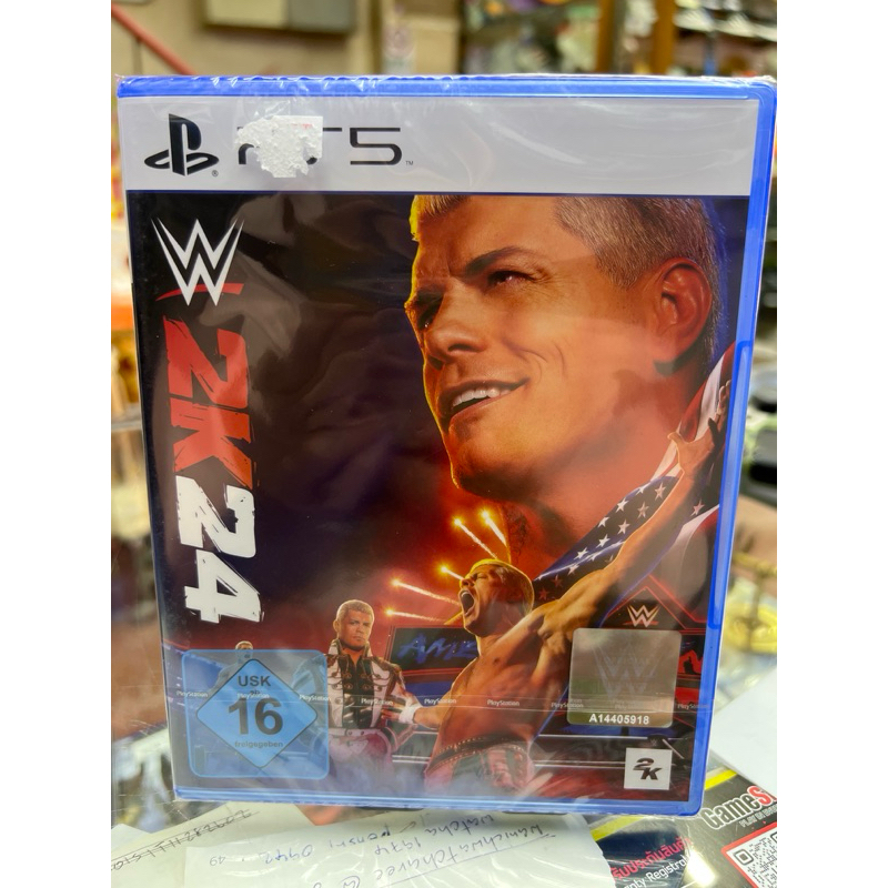 แผ่นเกมส์ W2K24  Ps5 มือ 1