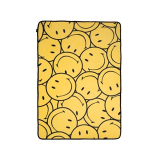 SMILEY®ALL OVER PRINTED FLEECE BLANKET 100X150 CMS