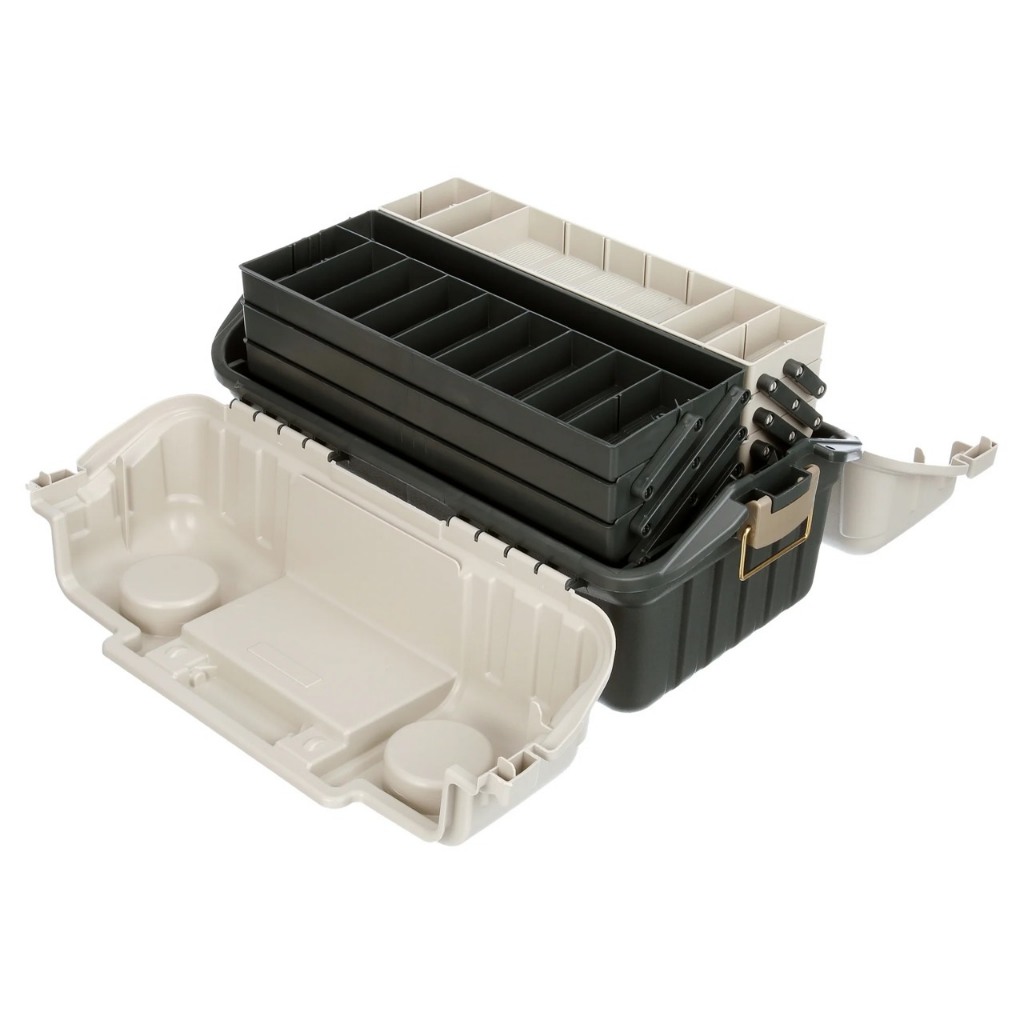 กล่อง PLANO SIX-TRAY HIP ROOF BOX   สีเขียว/ทราย ราคา ถูกที่สุด ดีลบีเคเค แกลเลอรีภาพที่ 5