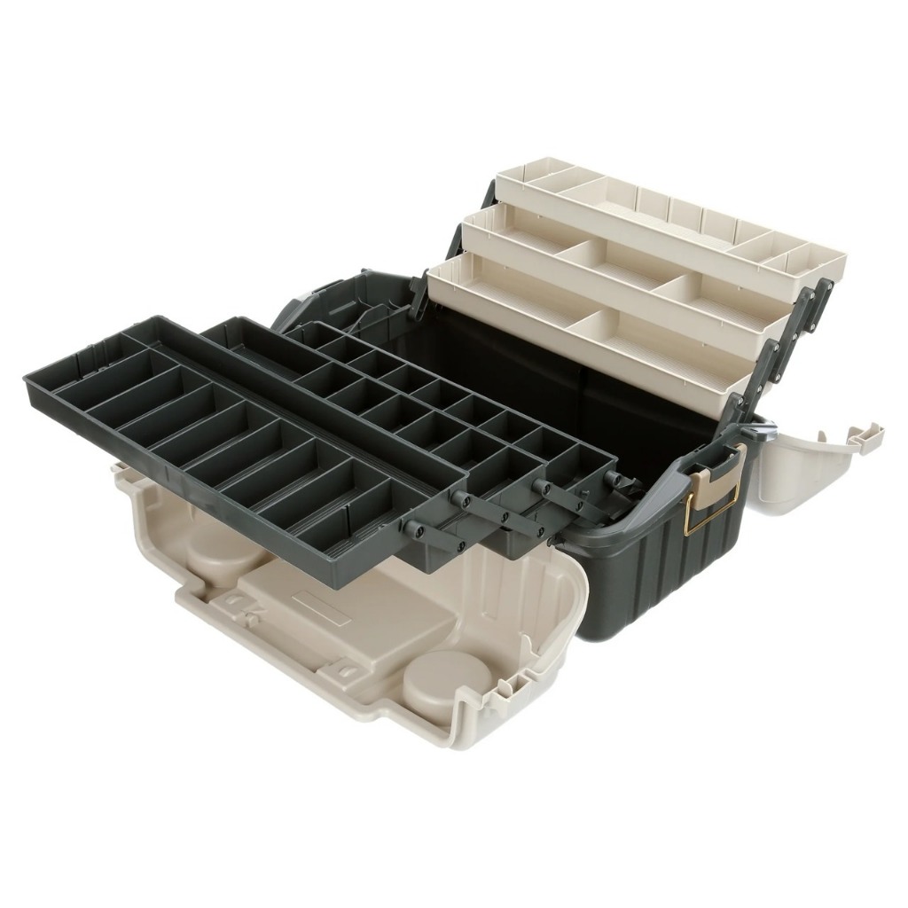 กล่อง PLANO SIX-TRAY HIP ROOF BOX   สีเขียว/ทราย ราคา ถูกที่สุด ดีลบีเคเค แกลเลอรีภาพที่ 6