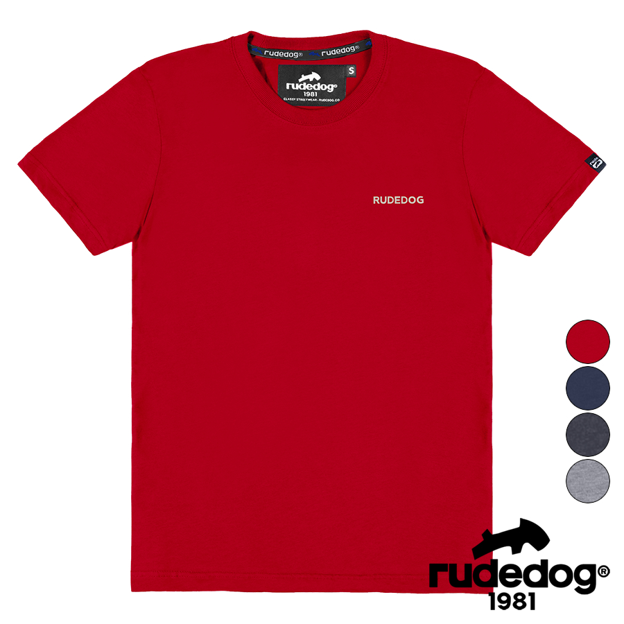 rudedog® เสื้อยืดผู้ชาย เสื้อยืดผู้หญิง รุ่น FLEX ของแท้ 100% รู้ดด็อก