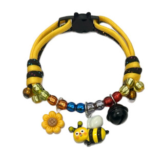 ปลอกคอแมว สร้อยคอแมว รอบคอ 20-30 cm รูดขยายปรับขนาดได้ มีตัว…