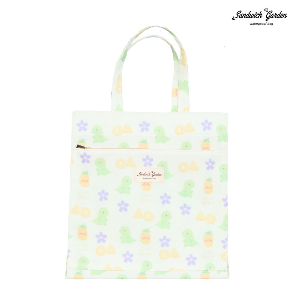 กระเป๋าใส่กล่องข้าว วัสดุผ้าเคลือบกันน้ำแบบเนื้อด้าน แบรนด์ Sandwich Garden