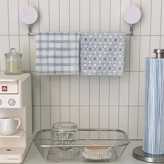 Dear Home ที่ใส่กระดาษเช็ดมือสแตนเลส ทิชชู่ซักได้ "1ม้วน40แผ่น" กระดาษอเนกประสงค์ ทิชชู่ซับน้ำมัน